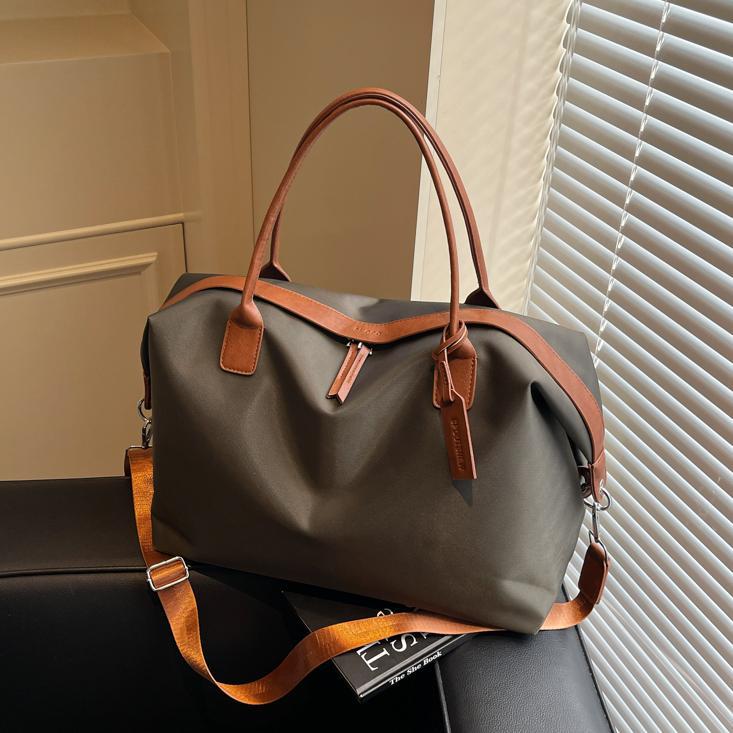 跨境牛津布防水包包女大容量2025新款手提单肩包高级感百搭托特包