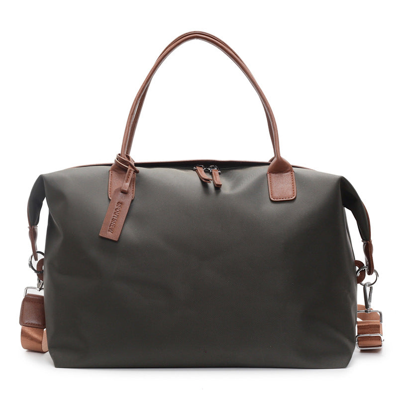 跨境牛津布防水包包女大容量2025新款手提单肩包高级感百搭托特包